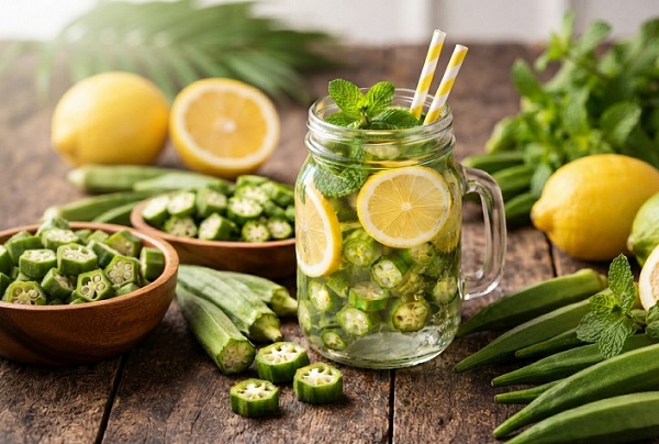 Uống nước đậu bắp với chanh mỗi sáng: bổ mạch máu, ổn đường huyết
